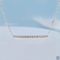 Elegant Curved Bar Chain Bracelet