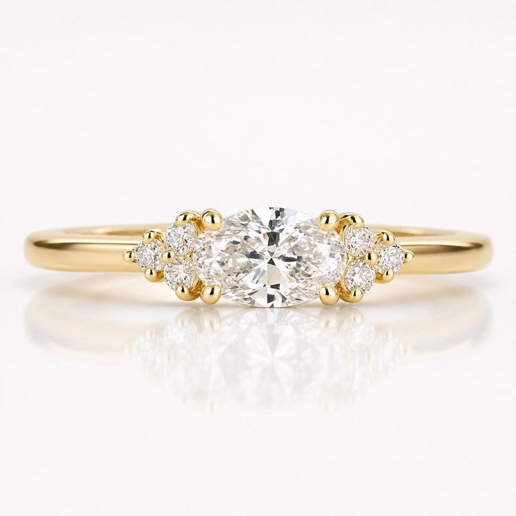 Oval Cut Muse Lab-Grown Diamond Ring 0.5 - 1.5 CT
