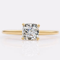 Cushion Cut Lab-Grown Diamond Solitaire Ring 0.7 – 2 CT