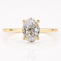 Marquise Step Cut Lab-Grown Diamond Solitaire 1.2 CT Ring