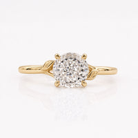 Portuguese Lab-Grown Diamond Nature Inspired Split Shank Ring 1 – 3 CT