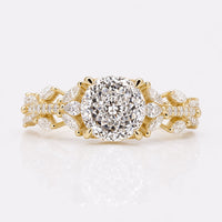 Portuguese Lab-Grown Diamond Vintage Ring 1 - 3 CT