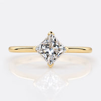Princess Cut Lab-Grown Diamond Solitaire 1 - 2 CT