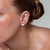 Chubby Heart Lab-Grown Diamond Stud + Solid Gold Earrings