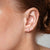 Love is The Key Lab-Grown Diamond Stud + Solid Gold Earrings