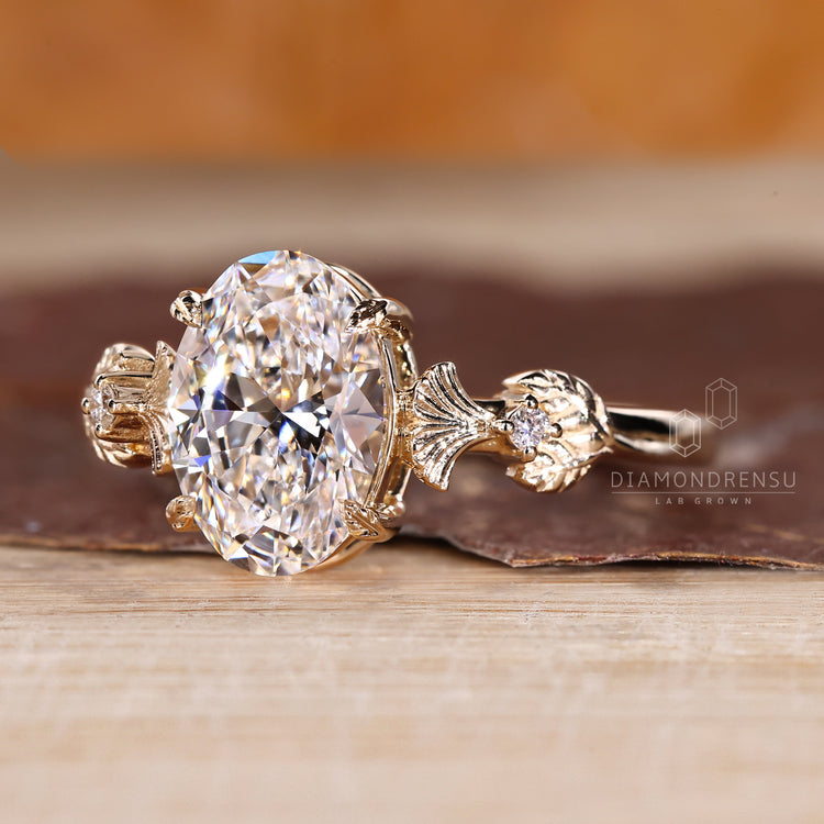 Diamondrensu AU handmade vintage diamond ring.