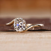 IGI certified solitaire diamond ring design.