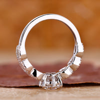 IGI certified diamond in prong setting.