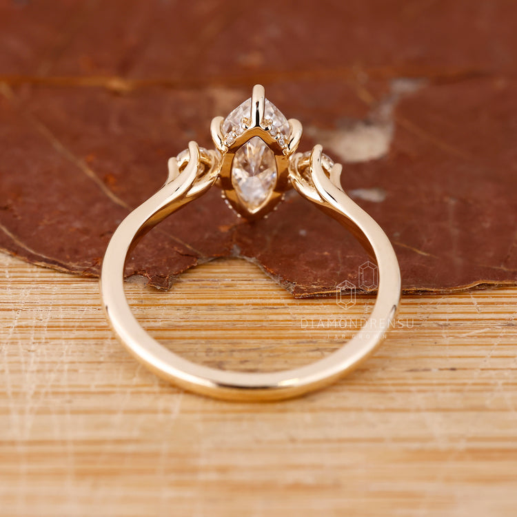 Buy Engagement ring in yellow gold engagement ring.