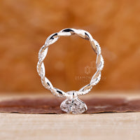 Custom handmade marquise diamond ring from Diamondrensu AU.