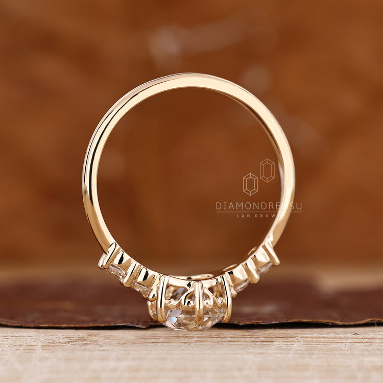 Round old European cut ring Diamondrensu AU style.