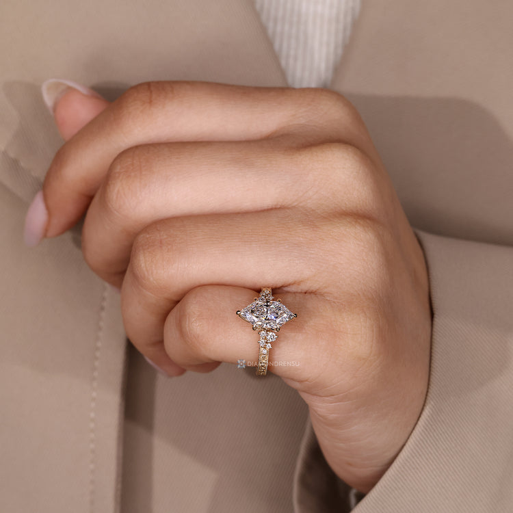 Dutch marquise diamond ring IGI certified style.