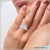 Diamond ring round brilliant cut showcasing unmatched sparkle.