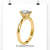 Oval cut diamond engagement ring offering brilliance and charm.