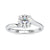 Round brilliant diamond ring in a stunning solitaire diamond setting.
 Round brilliant diamond ring in a stunning solitaire diamond setting.