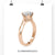 Lab grown diamond ring offering sustainable brilliance and style.