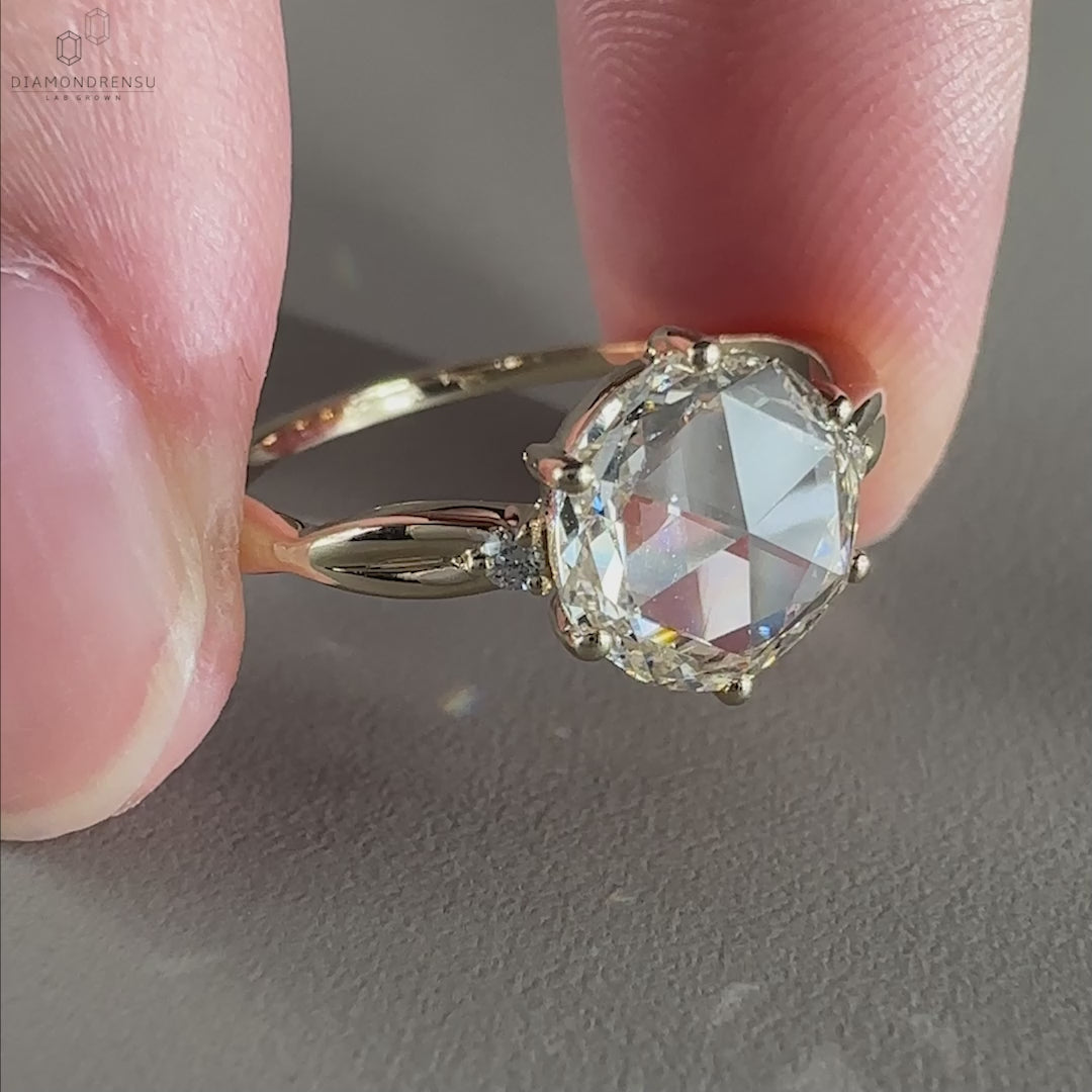 twisted setting ring