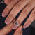 Emerald and Pear Cut Lab-Grown Diamond Ring 1 - 3 CT