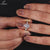 Pear Cut Lab-Grown Diamond Pavé Band Basket Setting Ring