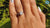 1.97 TCW Cushion Cut Moissanite Hidden Halo Engagement Ring