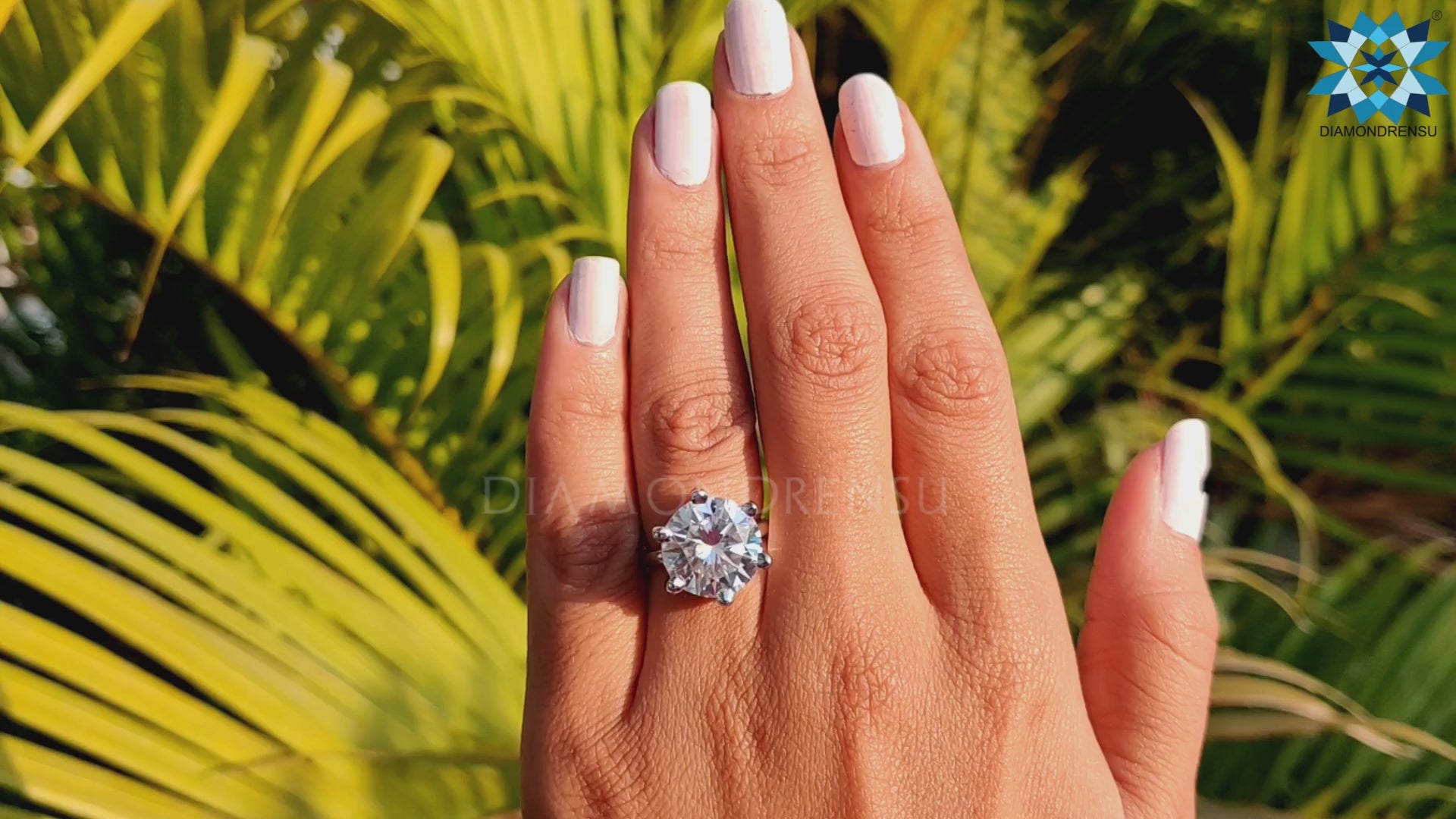 7.39 CT Round Brilliant Cut Classic Solitaire Engagement Ring