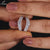 Round Lab Grown Diamond Wrap for Engagement Ring