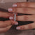 Round Lab Grown Diamond Half Eternity Wedding Band