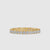 2.00 MM Round Brilliant Cut Three Quarter Moissanite Eternity Wedding Band