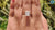 2.39 TW Radiant Cut Hidden Halo Unique Moissanite Engagement Ring