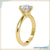 2 carat round cut diamond ring showcasing stunning brilliance and clarity.
