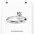2 carat diamond solitaire engagement ring perfect for a bold statement.