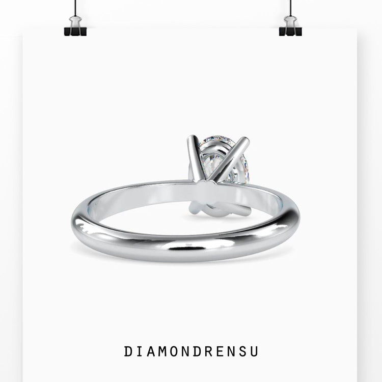 2 carat diamond solitaire engagement ring perfect for a bold statement.