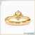 Lab grown diamond ring, IGI certified for sustainability and quality.