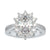 Antique diamond cluster ring featuring timeless elegance and intricate design.
 Antique diamond cluster ring featuring timeless elegance and intricate design.