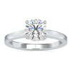 Round Brilliant Cut Diamond Ring with 4 Prong Setting