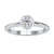 Elegant bezel engagement ring featuring a lab grown diamond for timeless beauty. Elegant bezel engagement ring featuring a lab grown diamond for timeless beauty.