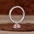 lab created diamond ring