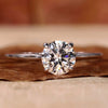 Round Brilliant Cut Lab-Grown Hidden Halo Ring 0.5 - 3 CT