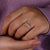 lab created diamond wedding band