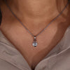 Round Diamond Pendant, Lab Grown Diamond Pendant
