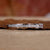 lab created diamond band
