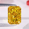 Radiant Cut Loose Lab Grown Diamond, Fancy Vivid Yellow Diamond