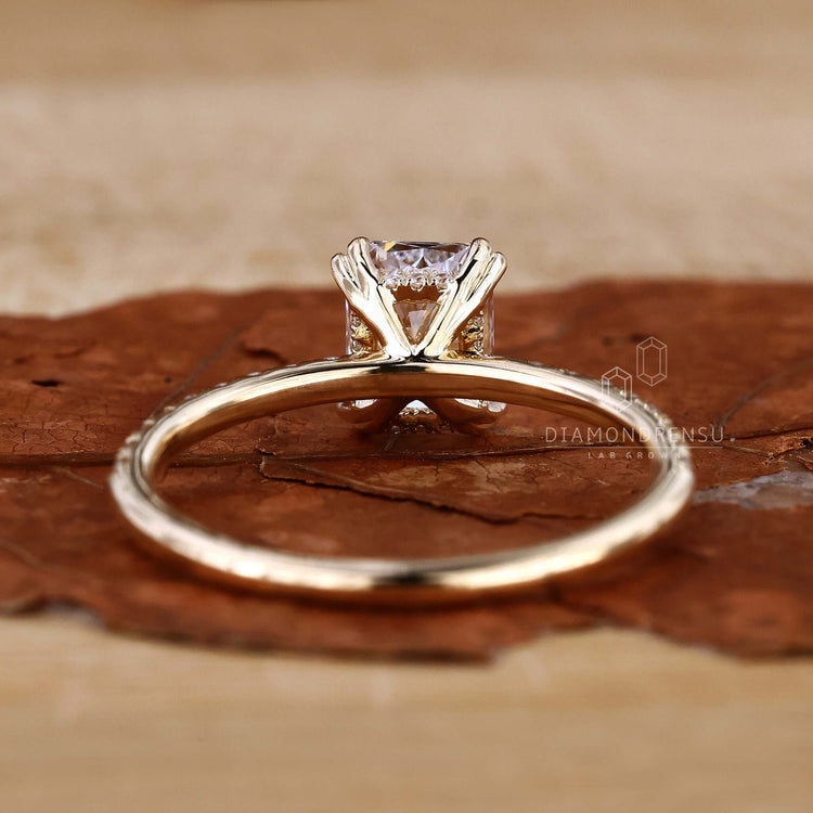 lab grown diamond ring