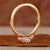 cathedral set engagement ring