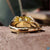 moissanite engagement ring