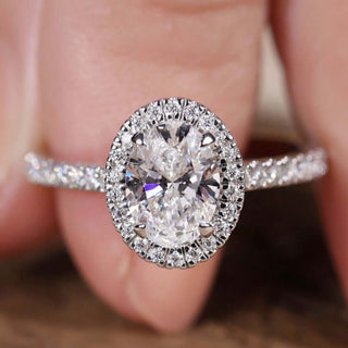 oval diamond ring