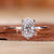 marquise step cut diamond ring
