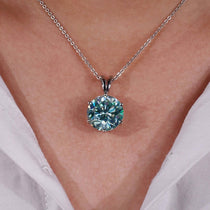 moissanite pendant