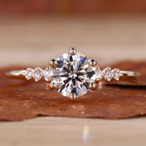 lab grown diamond ring