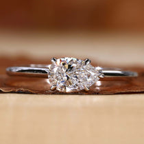 pear engagement ring